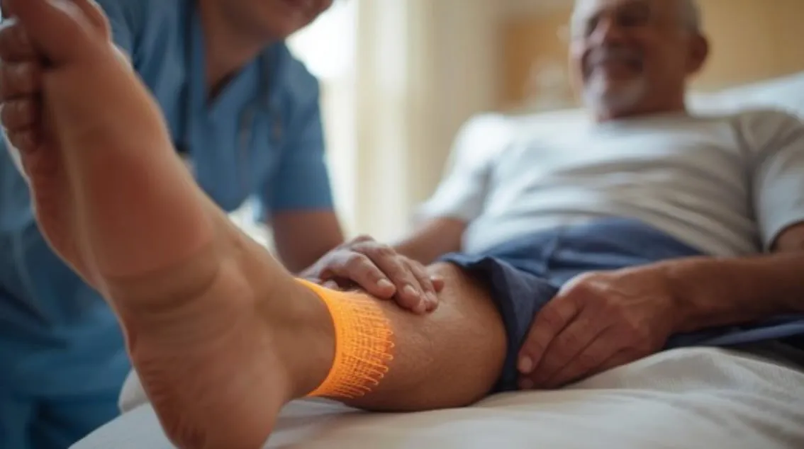 介護の現場で：足が軽くなるということについて