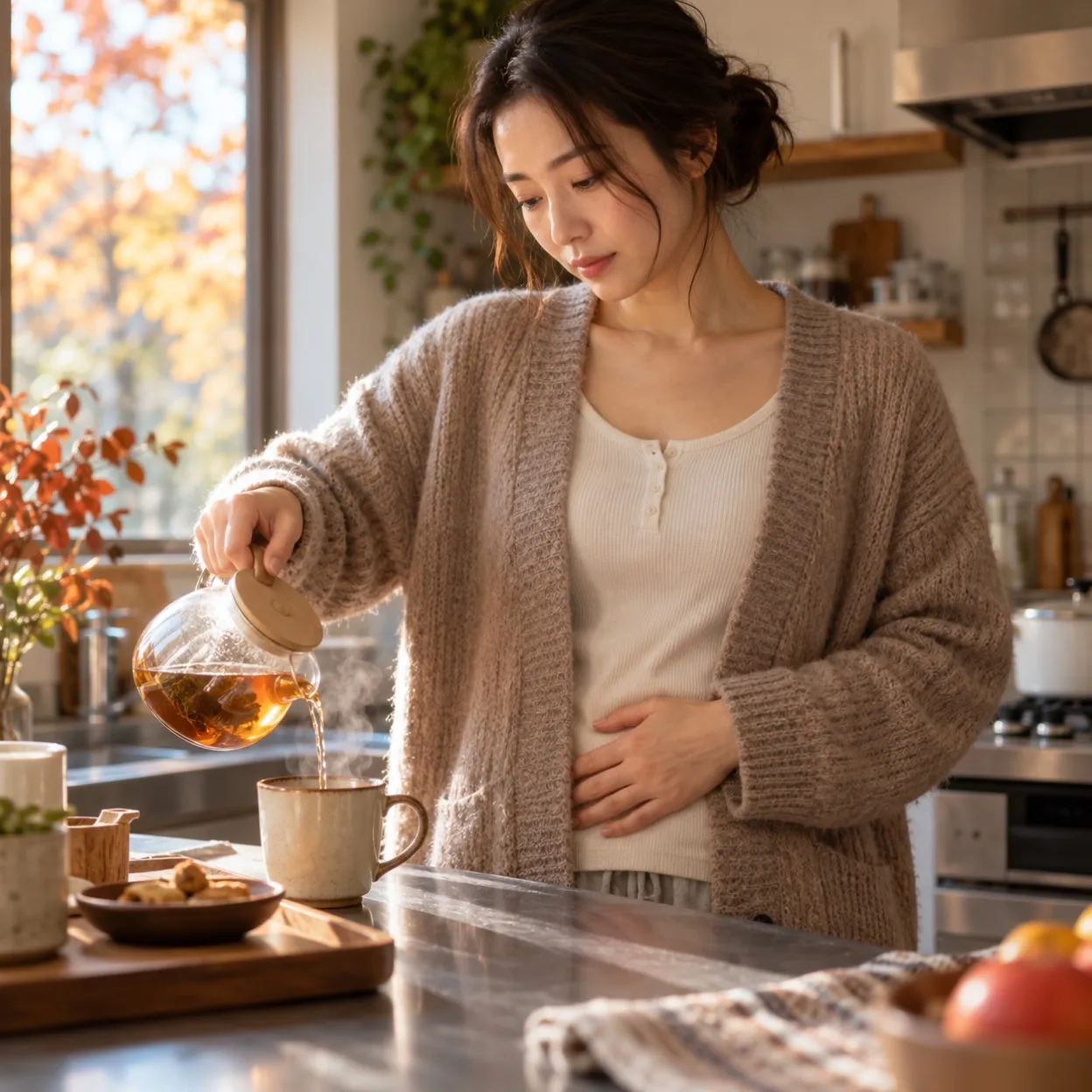 生理前になると、体が重い、下半身が冷える、気持ちまで沈みがち...
